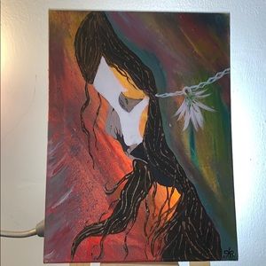 HomeMade Canvas Painting !